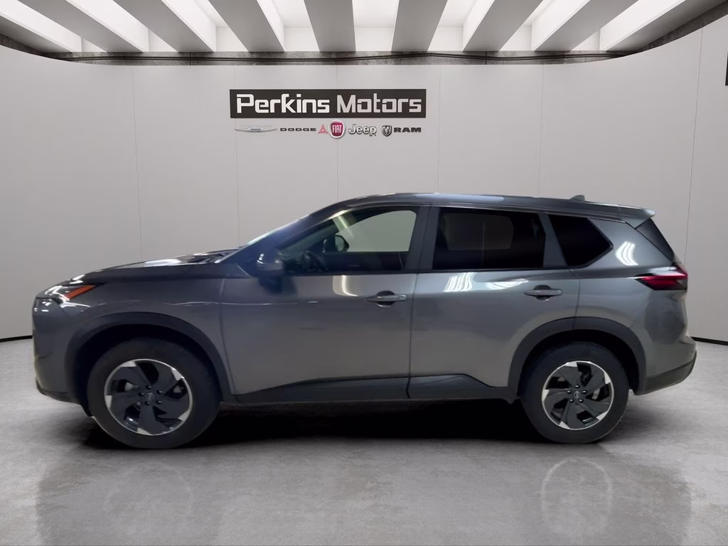 2025 Gun Metallic Nissan Rogue SV AWD SUV