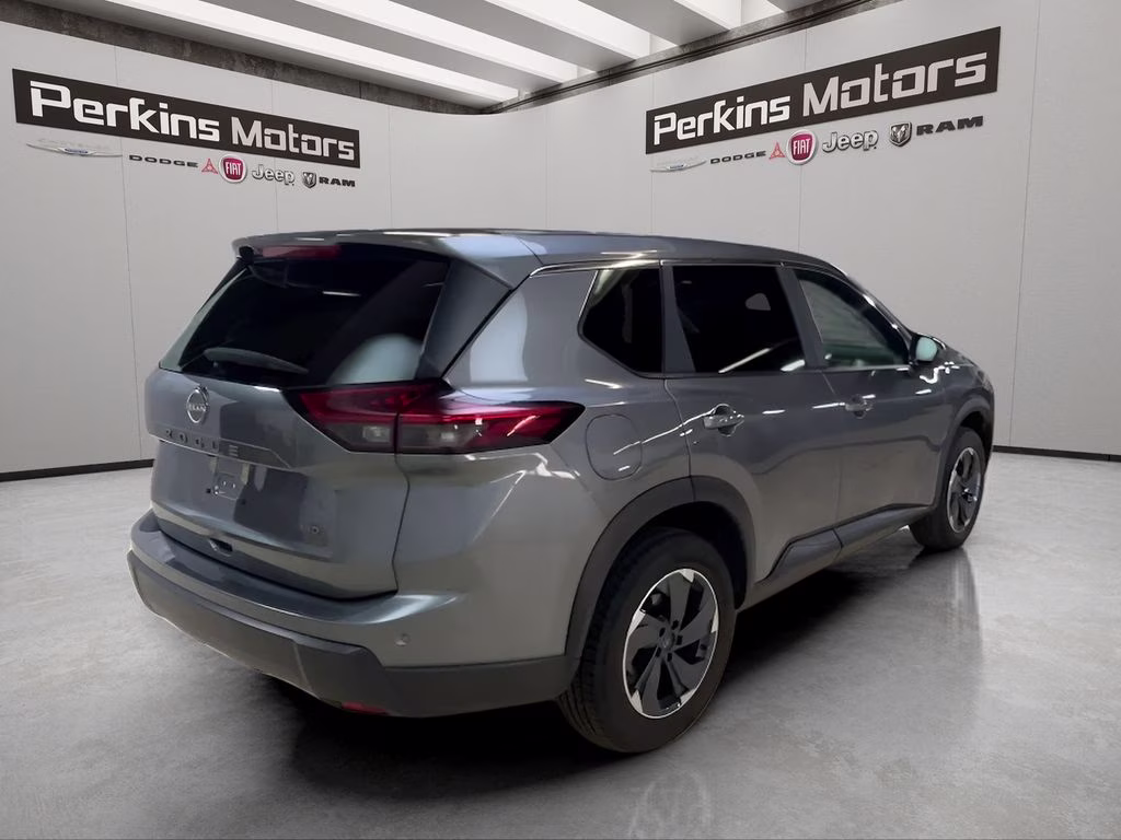 2025 Gun Metallic Nissan Rogue SV AWD SUV