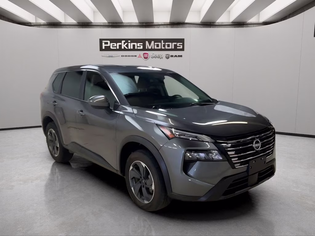 2025 Gun Metallic Nissan Rogue SV AWD SUV