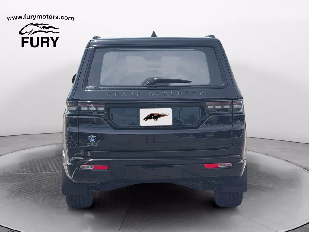 2023 Diamond Black Crystal Pearlcoat Jeep Grand Wagoneer Series II w/Massaging Front Seats & 3 Panel Sun Ro 4X4 SUV