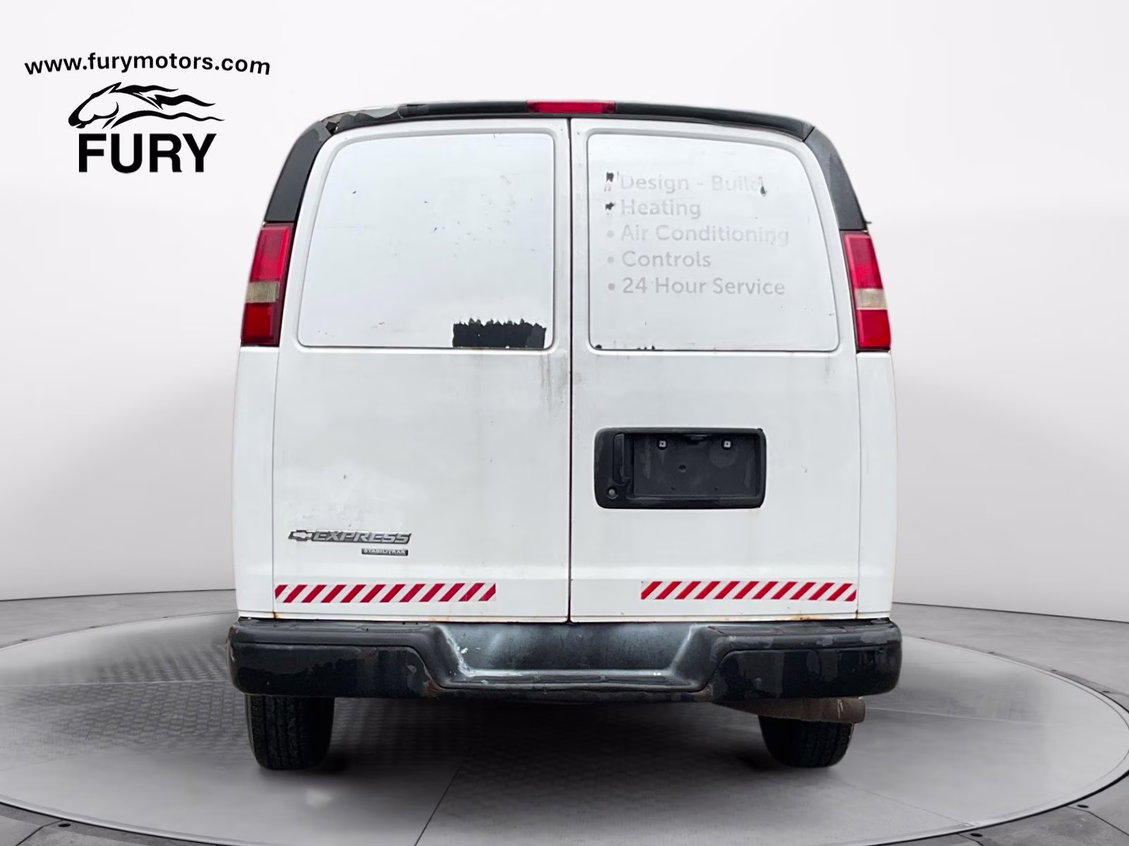 2013 Summit White Chevrolet Express 3500 Work Van RWD Van