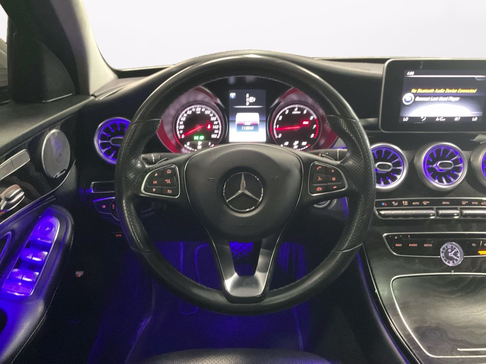 2015 White Mercedes-Benz C-Class C 300 AWD Sedan