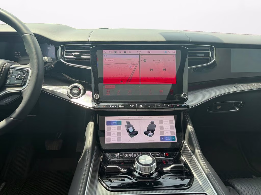 2023 Diamond Black Crystal Pearlcoat Jeep Grand Wagoneer Series II w/Massaging Front Seats & 3 Panel Sun Ro 4X4 SUV