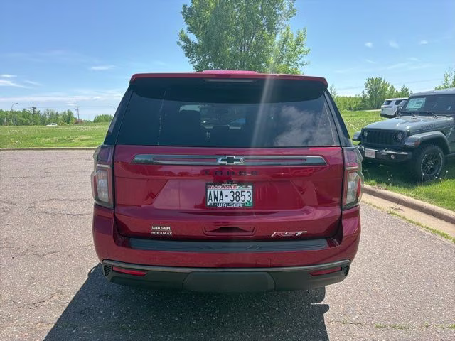 2021 Red Chevrolet Tahoe RST 4X4 SUV