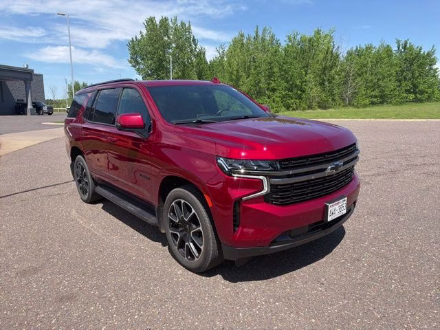 2021 Red Chevrolet Tahoe RST 4X4 SUV