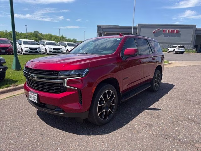 2021 Red Chevrolet Tahoe RST 4X4 SUV