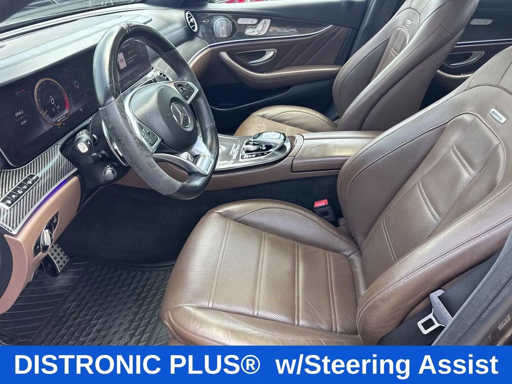 2018 Dakota Brown Metallic Mercedes-Benz E-Class E 63 S AMG AWD Sedan