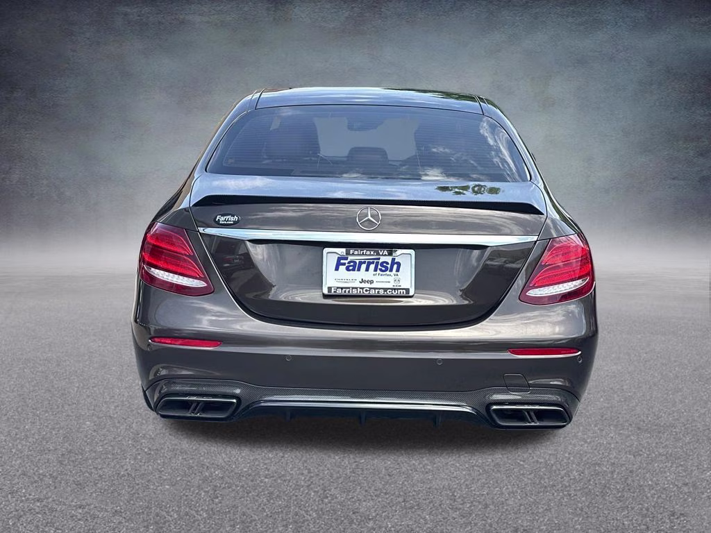 2018 Dakota Brown Metallic Mercedes-Benz E-Class E 63 S AMG AWD Sedan