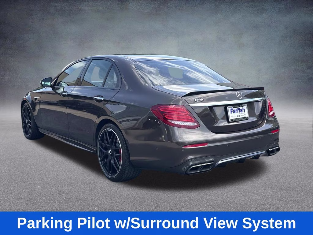 2018 Dakota Brown Metallic Mercedes-Benz E-Class E 63 S AMG AWD Sedan