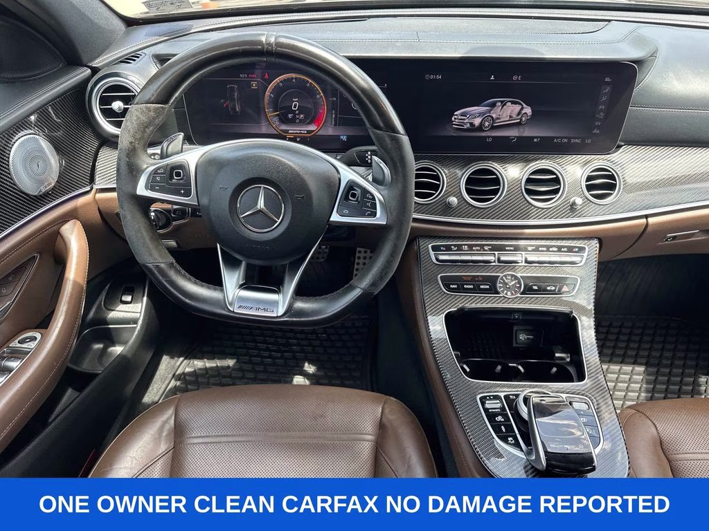2018 Dakota Brown Metallic Mercedes-Benz E-Class E 63 S AMG AWD Sedan