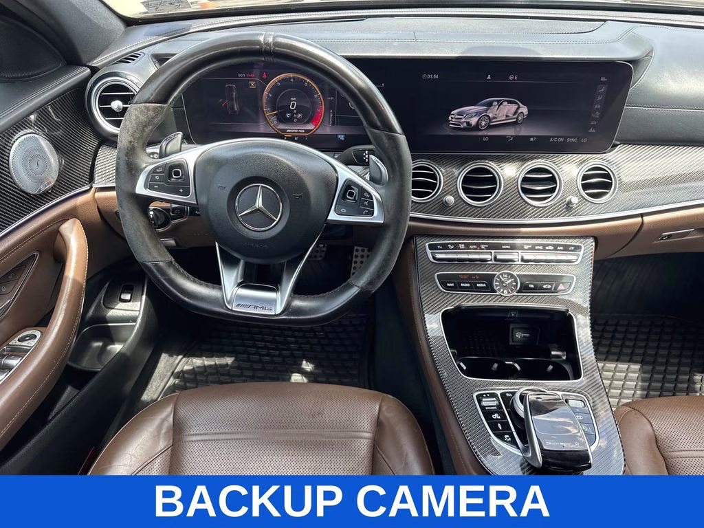 2018 Dakota Brown Metallic Mercedes-Benz E-Class E 63 S AMG AWD Sedan