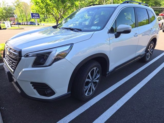 2023 Crystal White Pearl Subaru Forester Limited AWD SUV