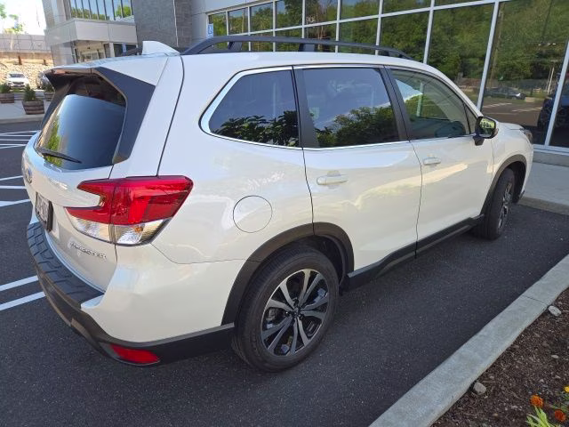 2023 Crystal White Pearl Subaru Forester Limited AWD SUV