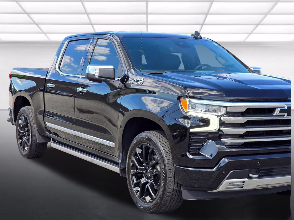 2023 Black Chevrolet Silverado 1500 High Country 4X4 Truck