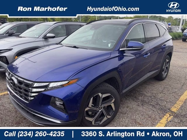 2023 Intense Blue Hyundai Tucson Limited AWD SUV