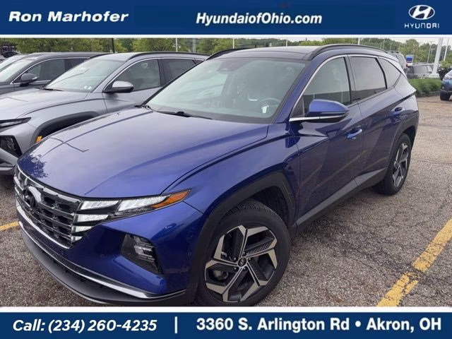 2023 Intense Blue Hyundai Tucson Limited AWD SUV