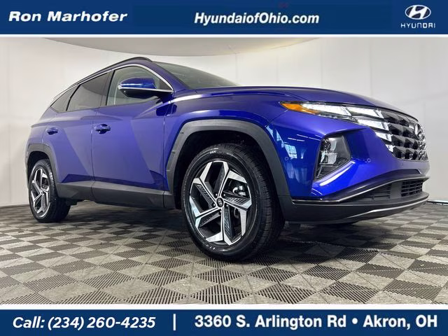 2023 Intense Blue Hyundai Tucson Limited AWD SUV