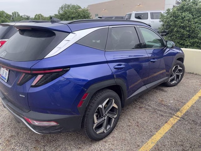2023 Intense Blue Hyundai Tucson Limited AWD SUV