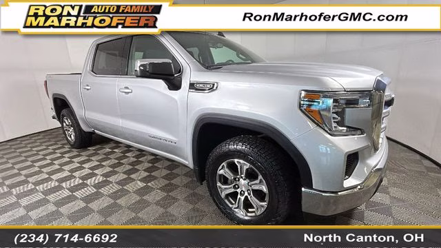 2021 Quicksilver Metallic GMC Sierra 1500 SLE 4X4 Truck