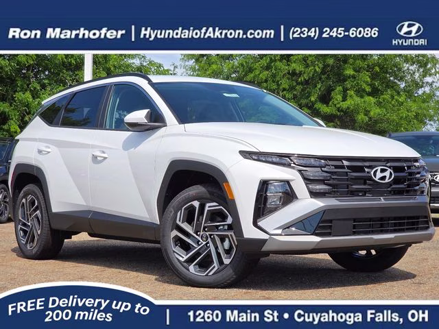 2026 White Pearl Hyundai Tucson SEL Plus AWD SUV