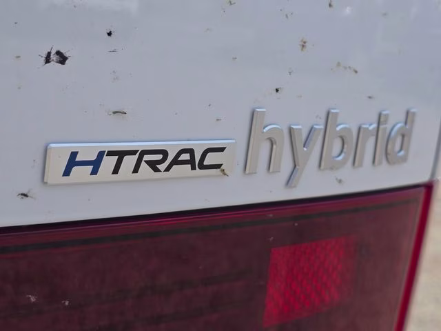2026 Serenity White Hyundai Santa Fe Hybrid SE AWD SUV