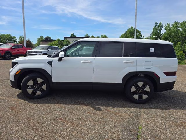 2026 Serenity White Hyundai Santa Fe Hybrid SE AWD SUV
