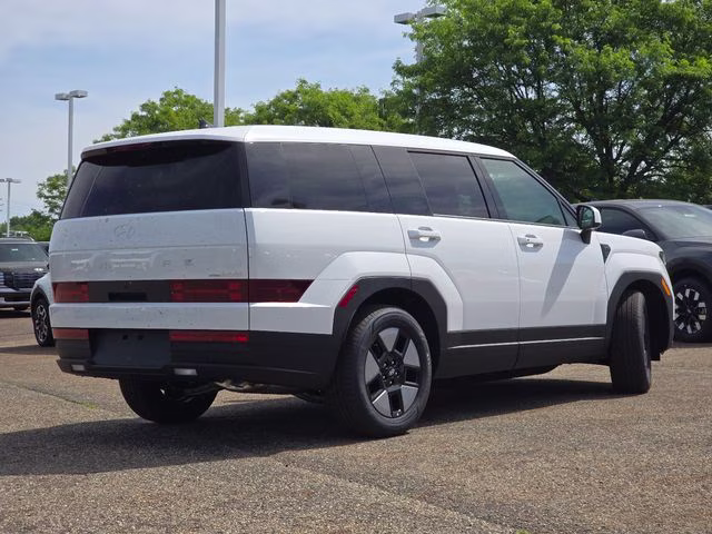2026 Serenity White Hyundai Santa Fe Hybrid SE AWD SUV