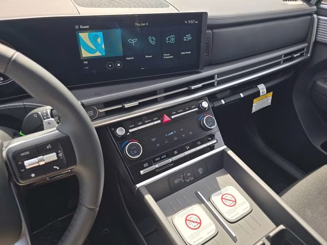 2026 Serenity White Hyundai Santa Fe Hybrid SE AWD SUV
