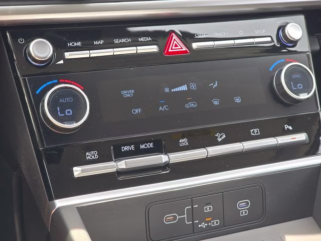 2026 Serenity White Hyundai Santa Fe Hybrid SE AWD SUV