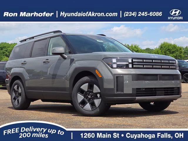 2026 Hampton Gray Hyundai Santa Fe Hybrid SEL AWD SUV