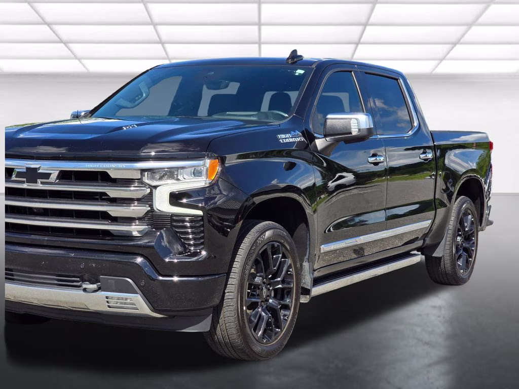 2023 Black Chevrolet Silverado 1500 High Country 4X4 Truck