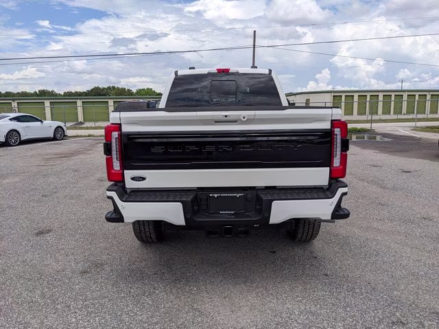 2026 Star White Metallic Tri-Coat Ford Super Duty F-250 SRW Platinum 4X4 Truck