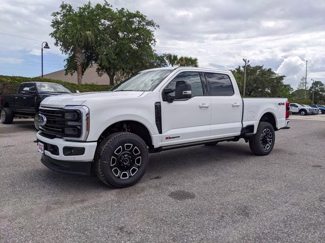 2026 Star White Metallic Tri-Coat Ford Super Duty F-250 SRW Platinum 4X4 Truck