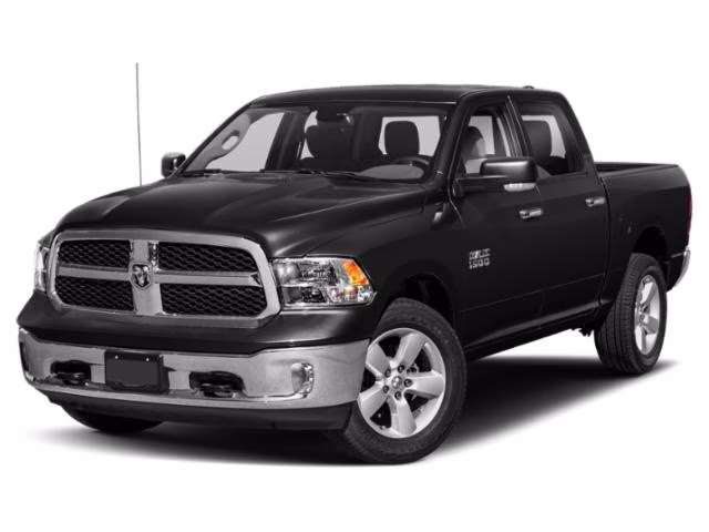 2018 Brilliant Black Crystal Pearlcoat Ram 1500 Big Horn RWD Truck