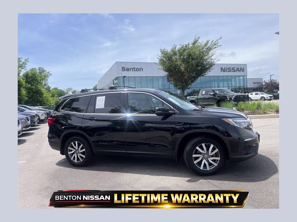 2022 Crystal Black Pearl Honda Pilot EX-L AWD SUV
