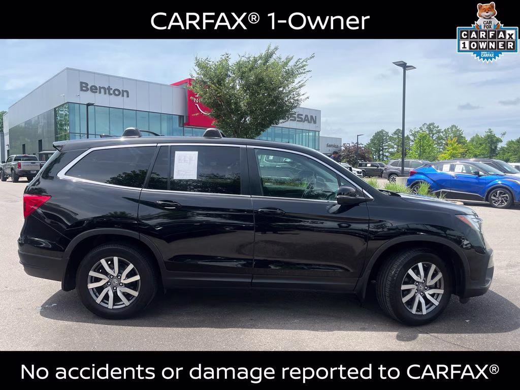 2022 Crystal Black Pearl Honda Pilot EX-L AWD SUV