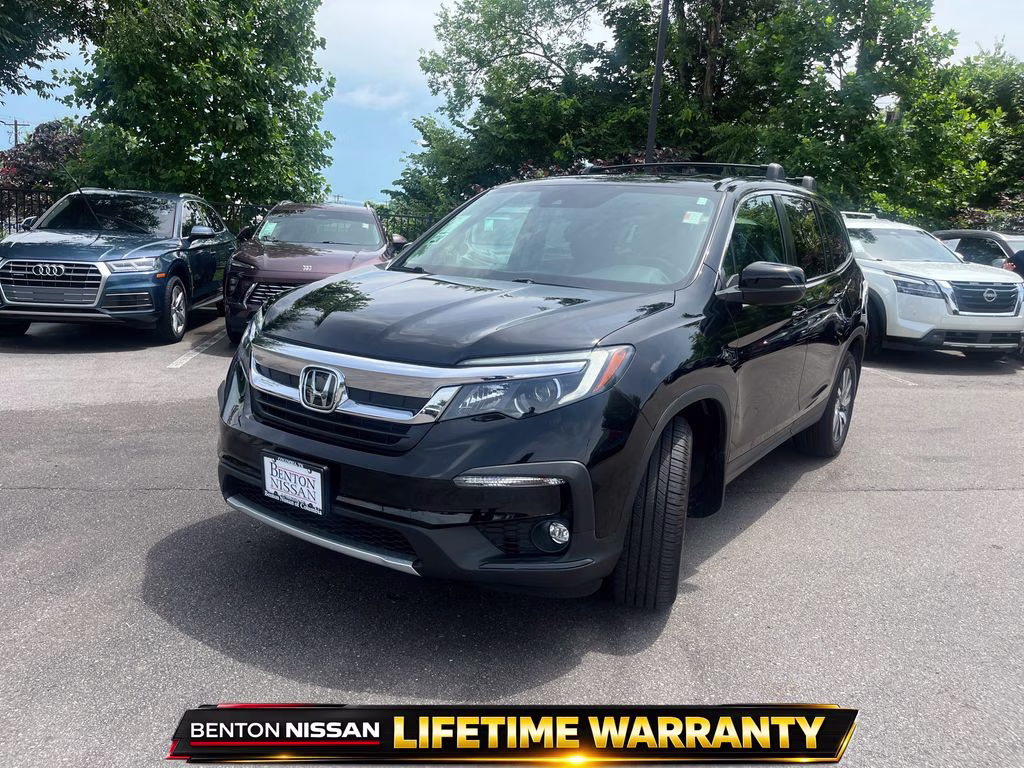 2022 Crystal Black Pearl Honda Pilot EX-L AWD SUV
