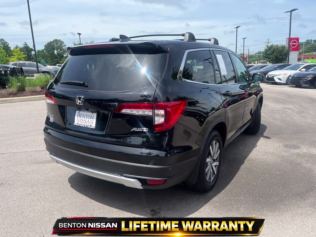 2022 Crystal Black Pearl Honda Pilot EX-L AWD SUV
