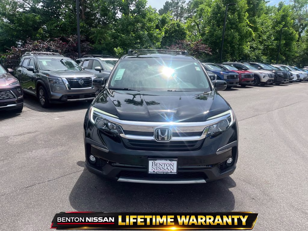2022 Crystal Black Pearl Honda Pilot EX-L AWD SUV