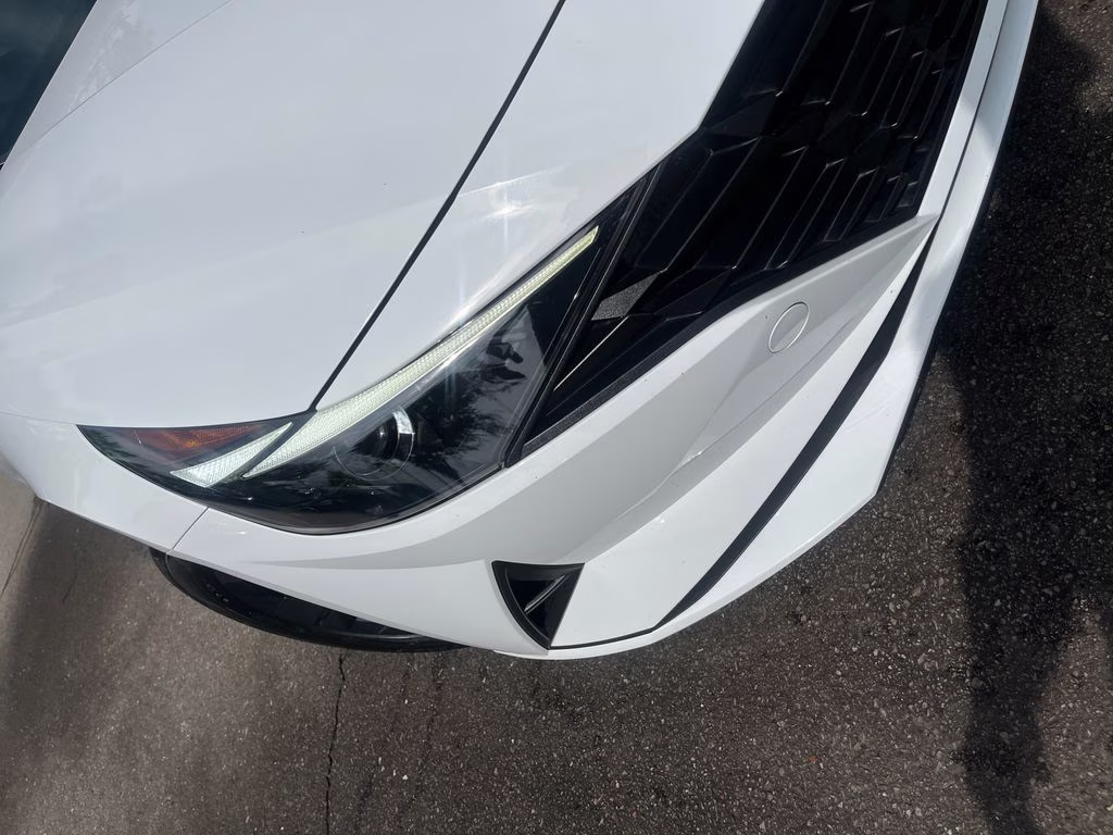 2022 Ceramic White Hyundai Elantra Hybrid Blue FWD Sedan