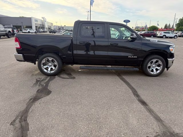 2021 Diamond Black Crystal Pearlcoat Ram 1500 Big Horn/Lone Star 4X4 Truck