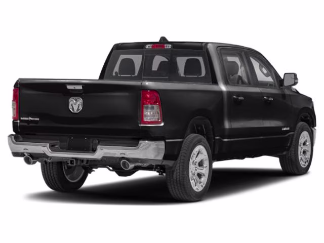 2021 Diamond Black Crystal Pearlcoat Ram 1500 Big Horn/Lone Star 4X4 Truck