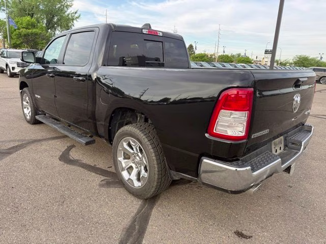 2021 Diamond Black Crystal Pearlcoat Ram 1500 Big Horn/Lone Star 4X4 Truck