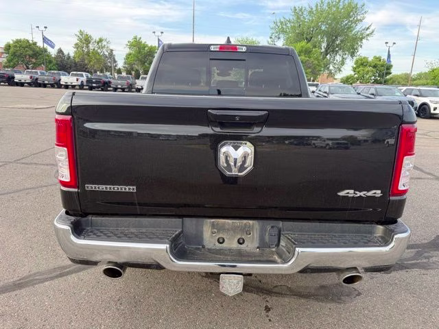 2021 Diamond Black Crystal Pearlcoat Ram 1500 Big Horn/Lone Star 4X4 Truck