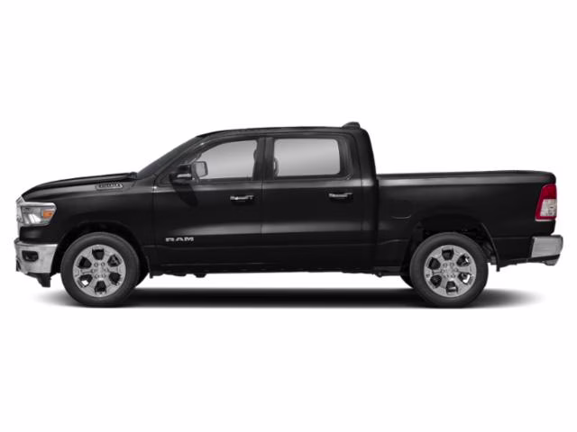 2021 Diamond Black Crystal Pearlcoat Ram 1500 Big Horn/Lone Star 4X4 Truck