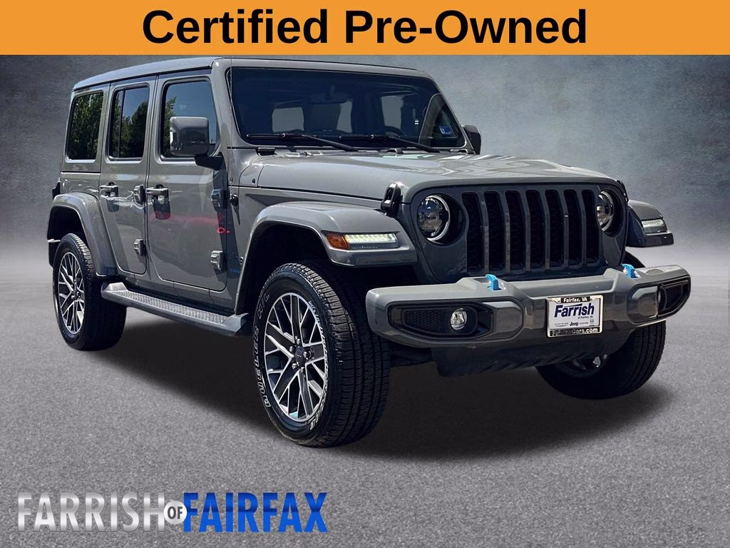 2023 Sting-Gray Clearcoat Jeep Wrangler High Altitude 4xe 4X4 SUV