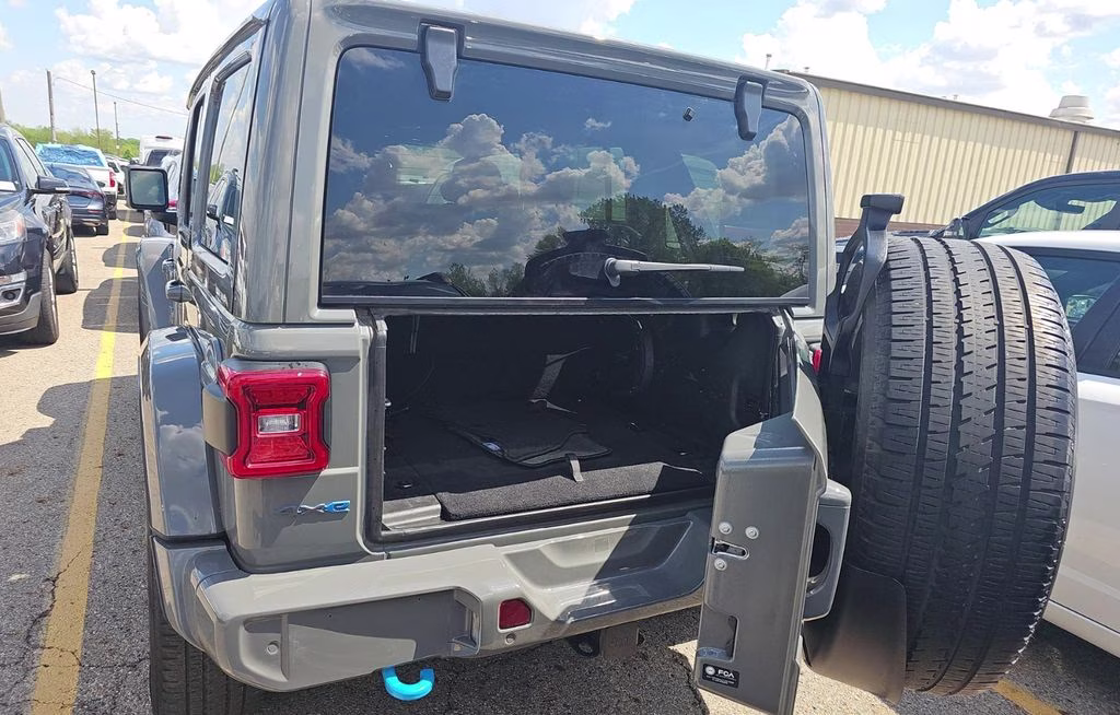2023 Sting-Gray Clearcoat Jeep Wrangler Sahara 4xe 4X4 SUV