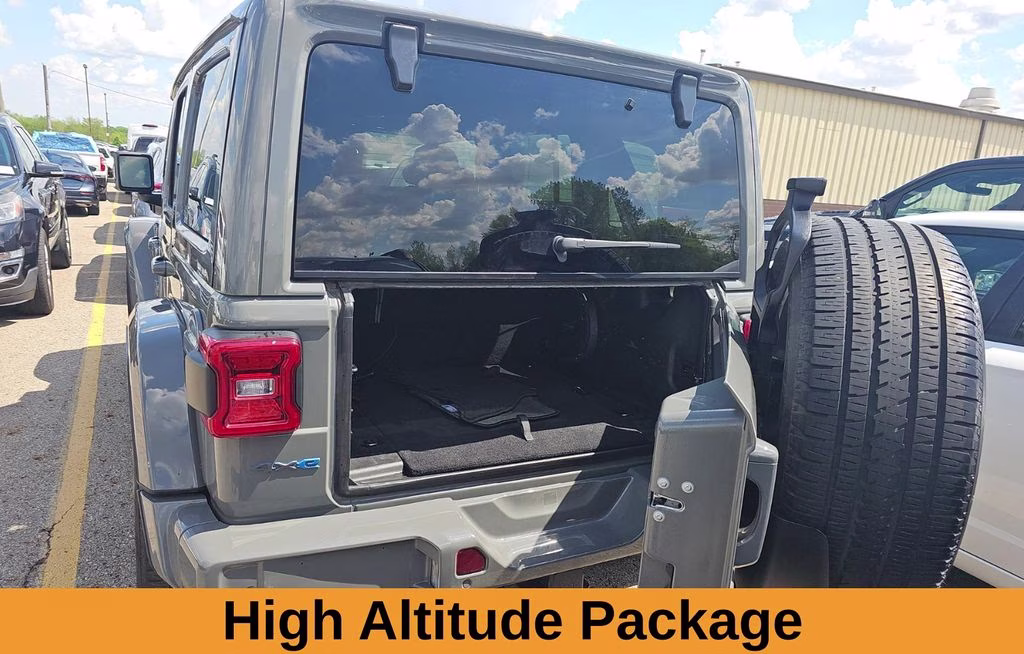 2023 Sting-Gray Clearcoat Jeep Wrangler Sahara 4xe 4X4 SUV