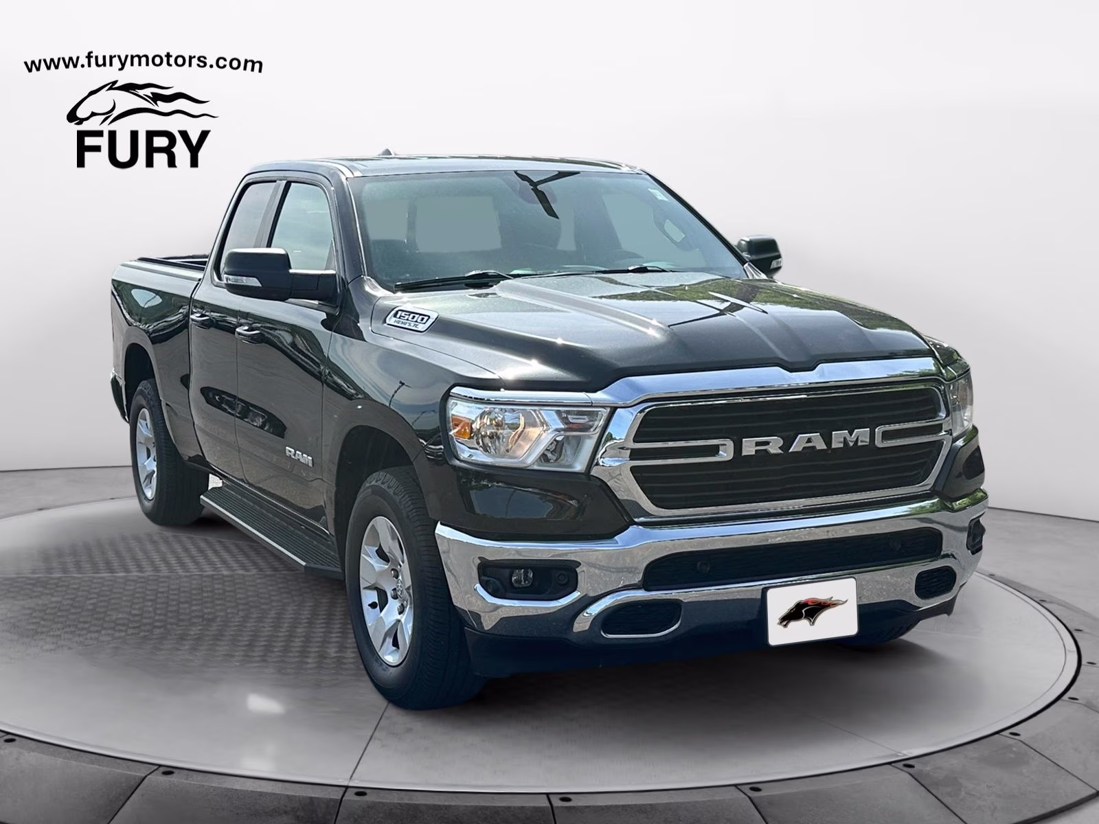 2021 Diamond Black Crystal Pearlcoat Ram 1500 Big Horn/Lone Star 4X4 Truck