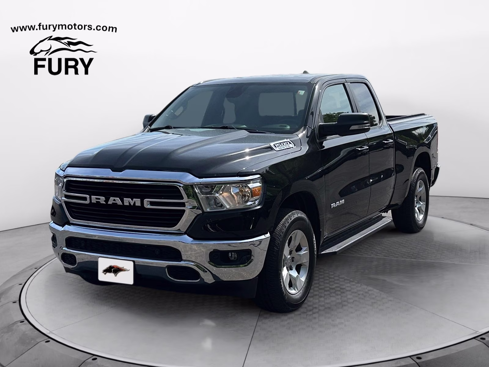 2021 Diamond Black Crystal Pearlcoat Ram 1500 Big Horn/Lone Star 4X4 Truck